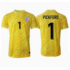 England Jordan Pickford #1 Keeper Bortedrakt EM 2024 Kortermet